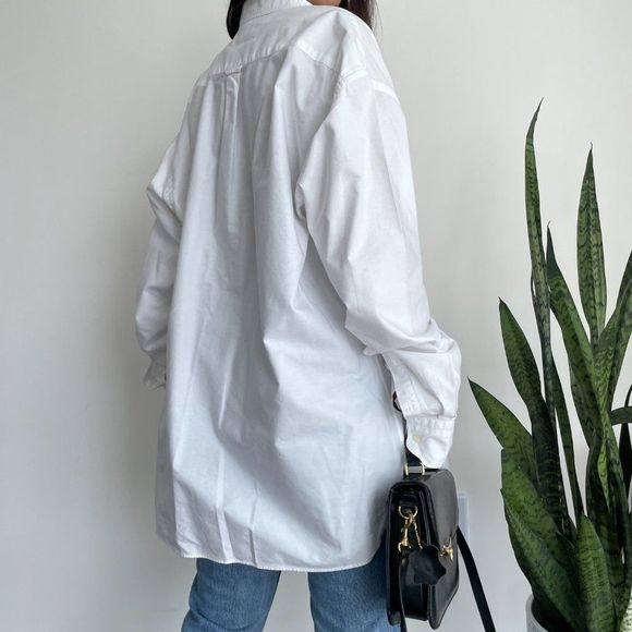 Gant Accentrics white button down cotton oxford shirt - Picture 2 of 7